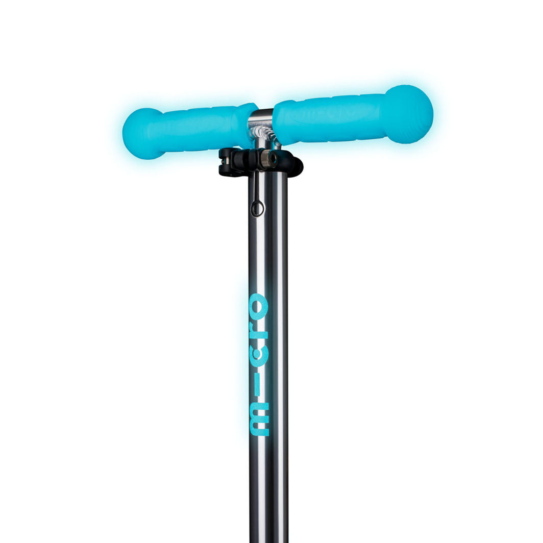 Micro Sparkcykel, Mini Deluxe Glow LED Plus - Glacier Aqua