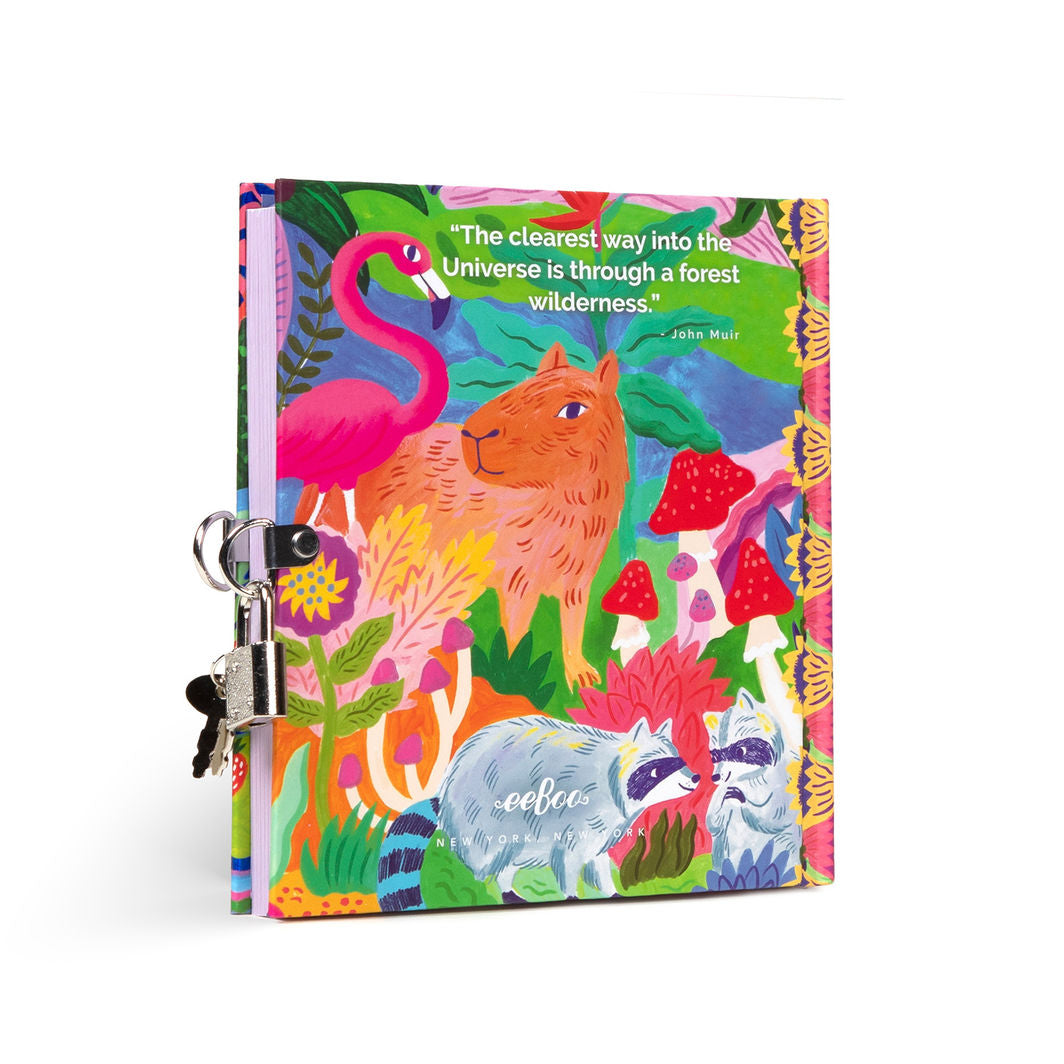 eeBoo Dagbok med lås - Bambi