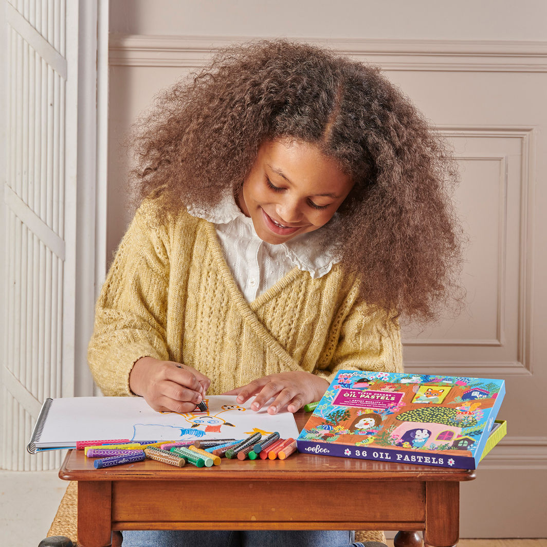 eeBoo - Oljepastell 36 st - Yumi&