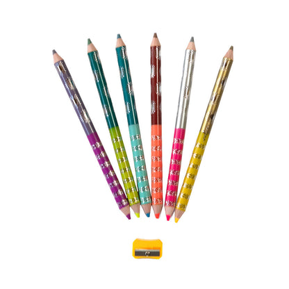 eeBoo - 6 jumbo färgpennor - Our Planets Special