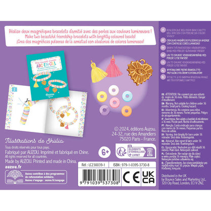 Auzou DIY-armband, Jewellery Factory - Regnbågsvänskapsarmband