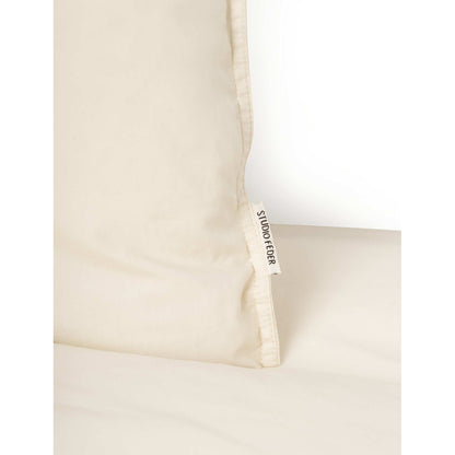 Studio Feder vuxensängkläder, ekologisk - Percale ivory XL