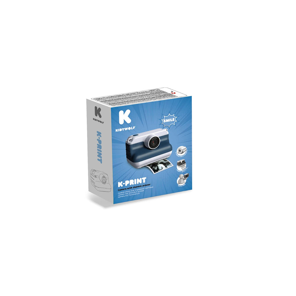 Kidywolf Instant Print Kamera för Barn, Blå