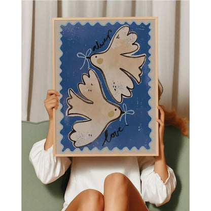 Studio Loco barnaffisch, Always love - A3