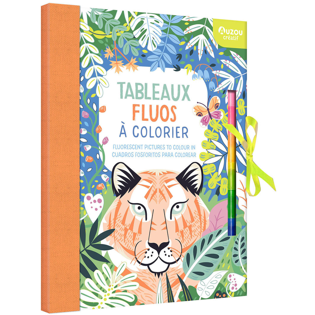 Auzou Målarbok, Neonmotiv