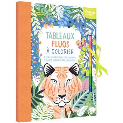 Auzou Målarbok, Neonmotiv