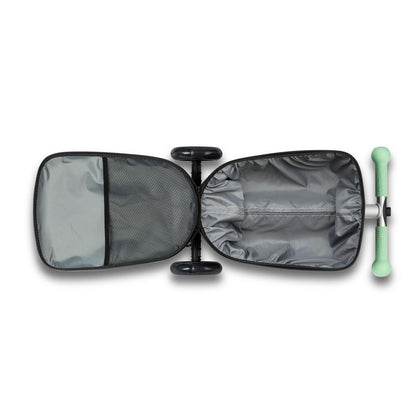 Micro Resväska med kickboard, Junior Trolley 13L - Mint