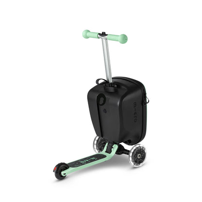 Micro Resväska med kickboard, Junior Trolley 13L - Mint