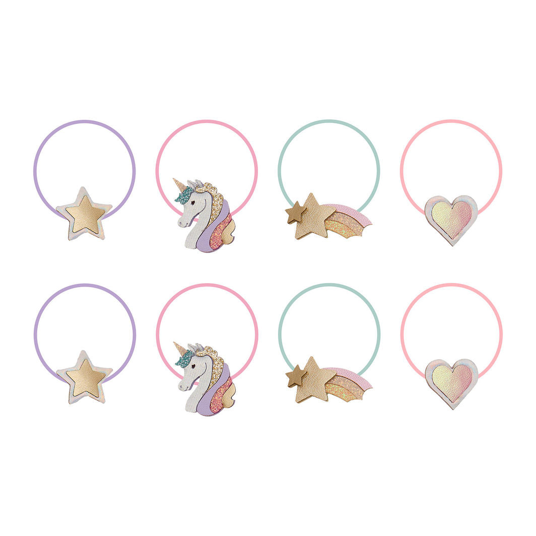 Mimi &amp; Lula 8 hårelastikker, Mini Dreamy My Little Unicorn