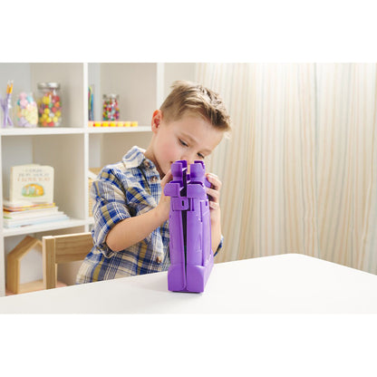 Kinetic Sand, Sandslot vikbar låda - Lime green