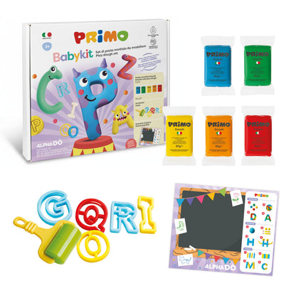 Primo Modellervoks set 60g - Alfabet