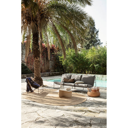 ferm Living flätad korg, Låg