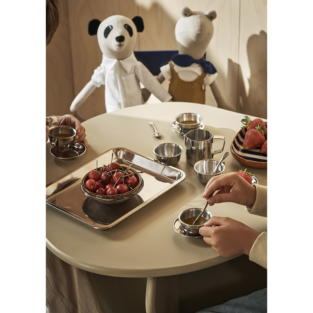 Ferm Living teservis i metall, Toro