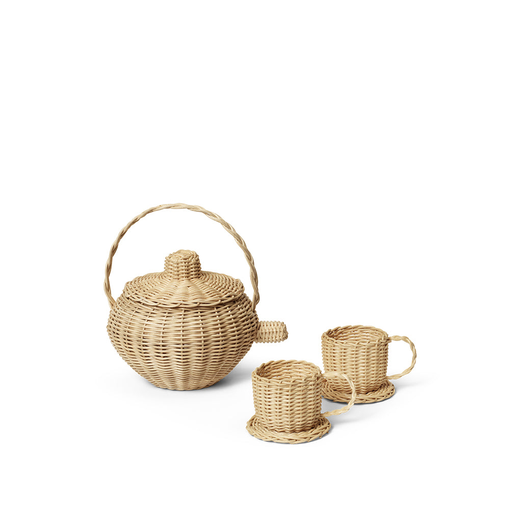 ferm Living Rattan Teset