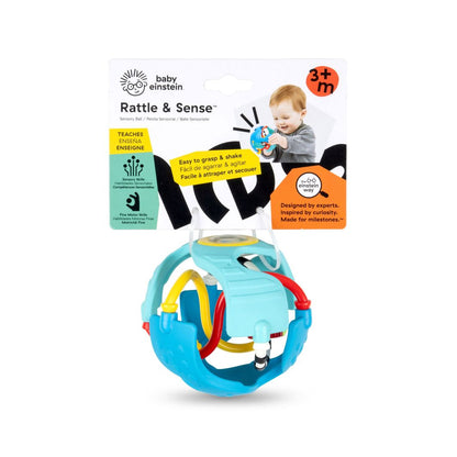 BABY Einstein Rattle &amp; Sense™ sensorisk boll