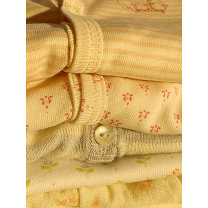 Fanga Fontana Bello bodystocking med långa ärmar, Punto rosa – strl. 1–6 mån.