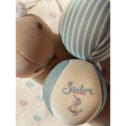 Konges Sløjd Neopren strandboll, 3-pack - Lemon