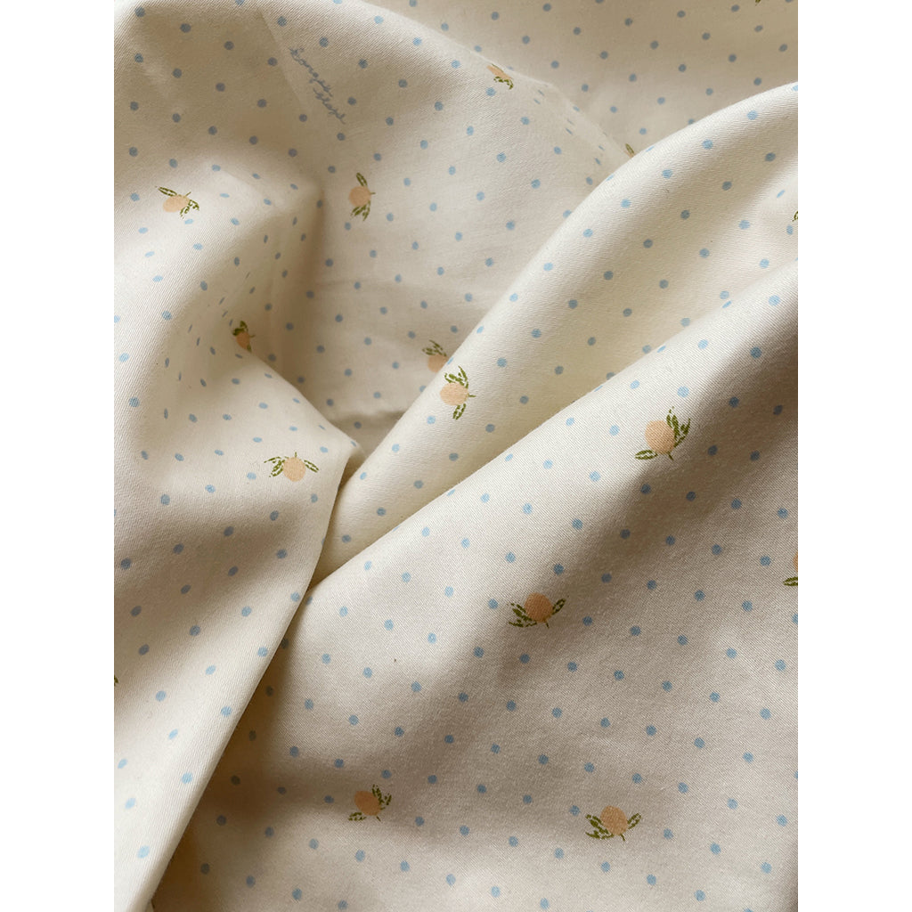 Konges Sløjd tygblöja, ekologisk muslin, 3-pack - Lemon Dot
