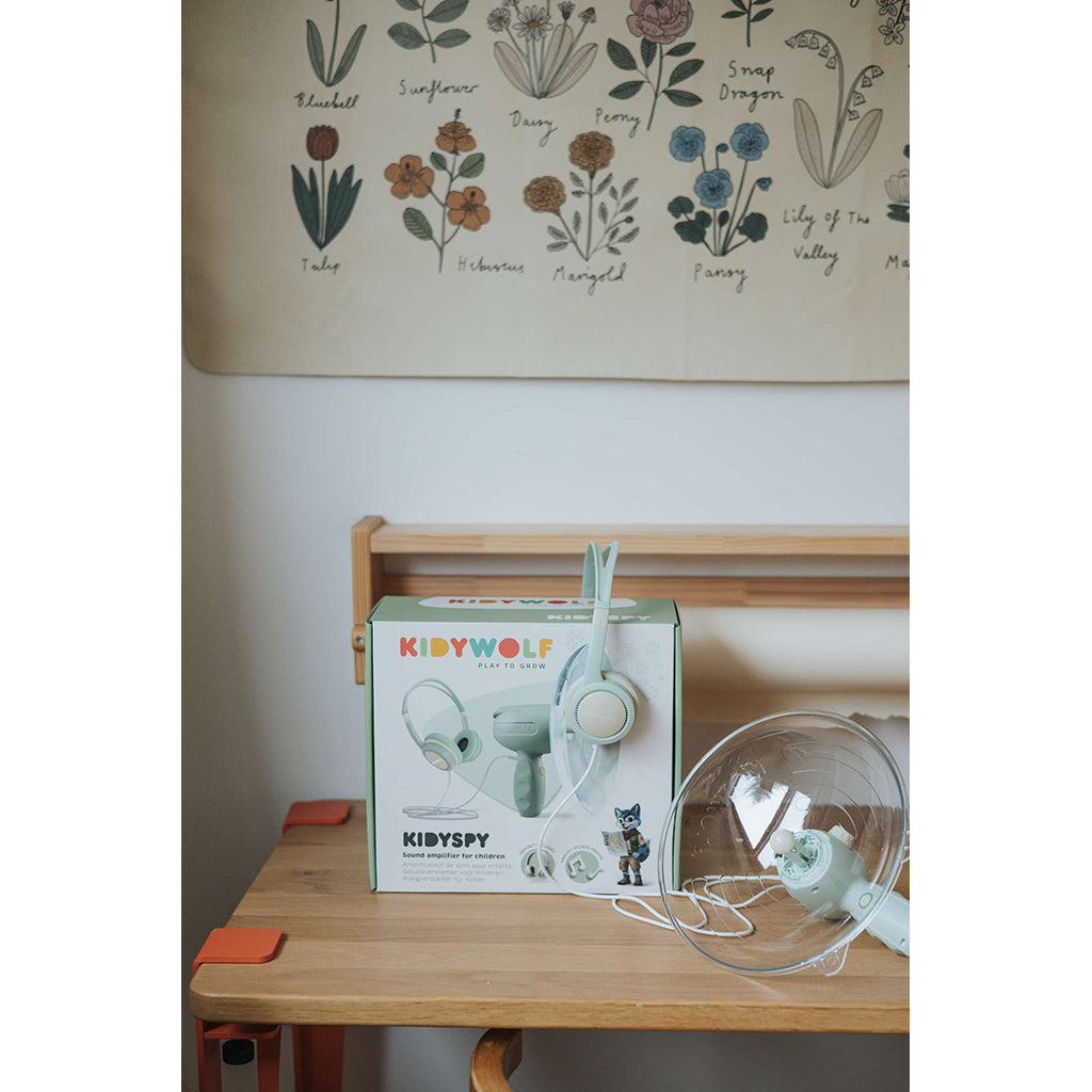 Kidyspy, Sound Amplifier, Ljudförstärkare inkl headset - Grön