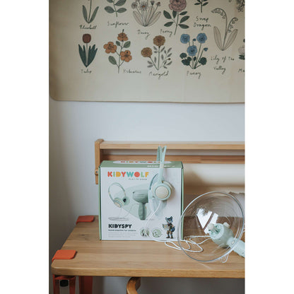 Kidyspy, Sound Amplifier, Ljudförstärkare inkl headset - Grön