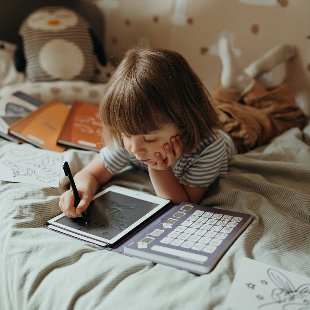 KidyDraw mini ritplatta, Resa