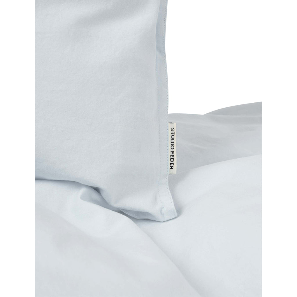 Studio Feder juniorsängkläder, ekologisk percale - Light blue