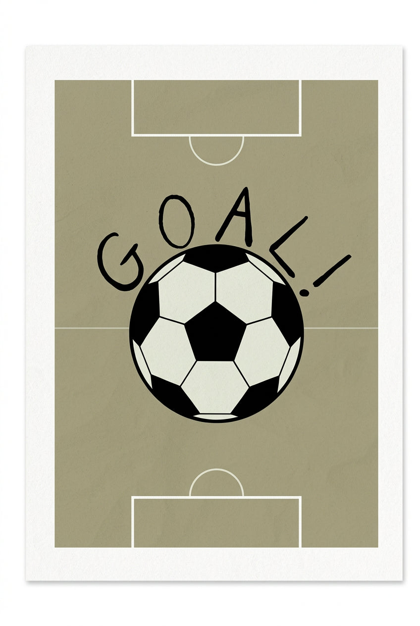 Yaya Studio poster, Goal - A4