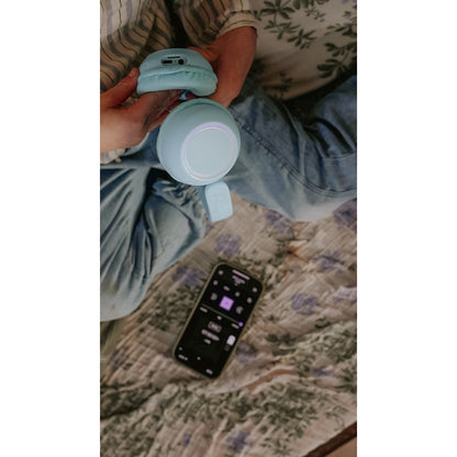 Lalarma trådlösa hörlurar med ljus, för tonåringar och barn - Blå