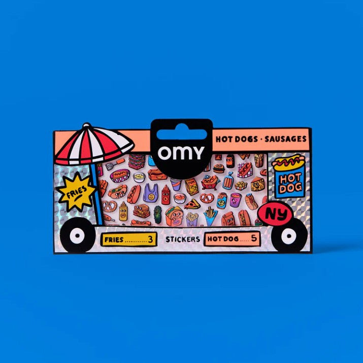 Omy klistermärken, Boutique - Hot dog