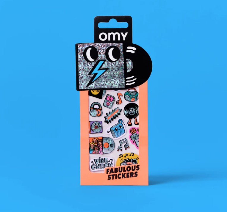 Omy Music klistermærker til børn