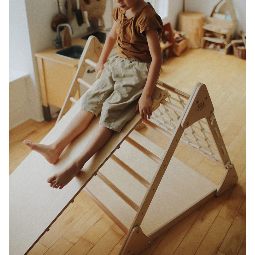 Kinderfeets Pikler Ramp &amp; Slide, Ramp och rutschkana