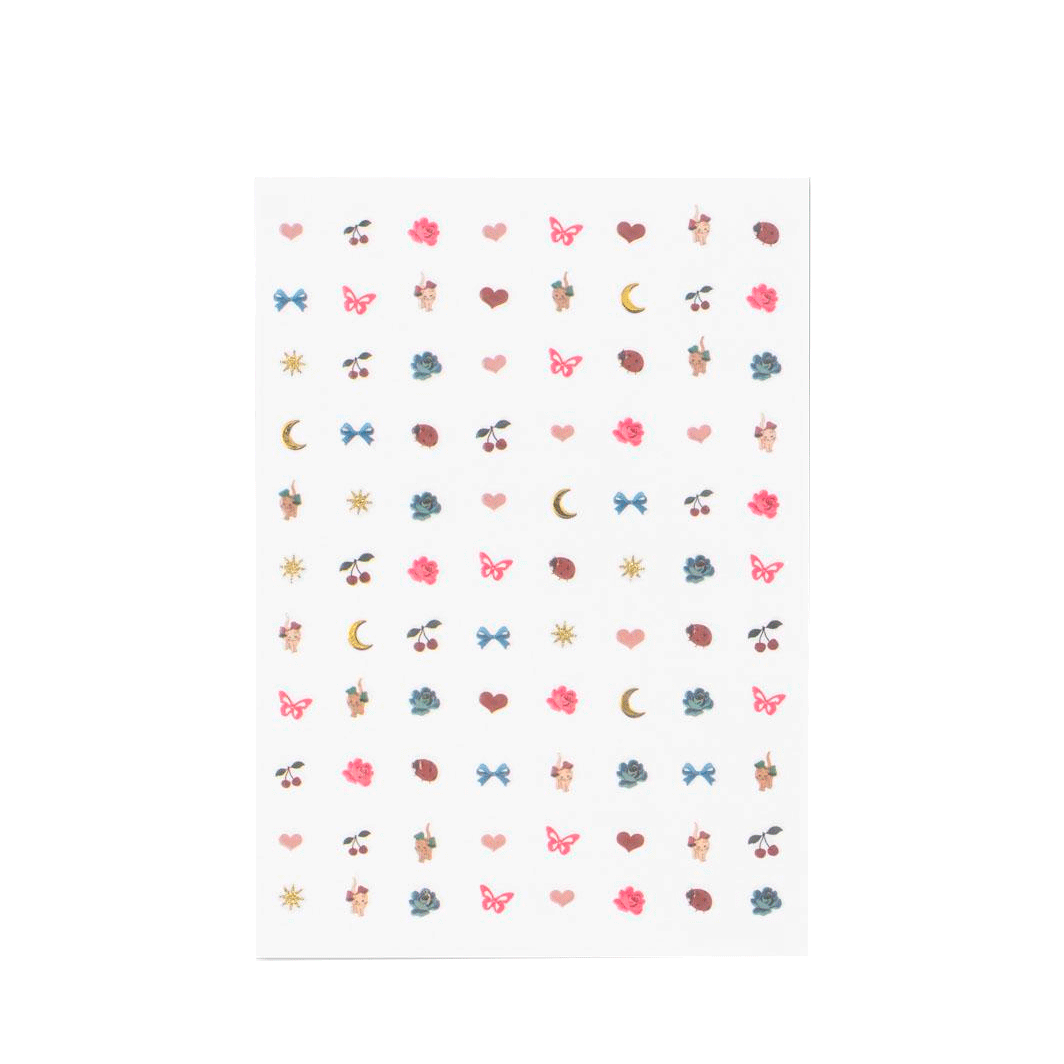 Konges Sløjd Nagelklistermärken, Flicka