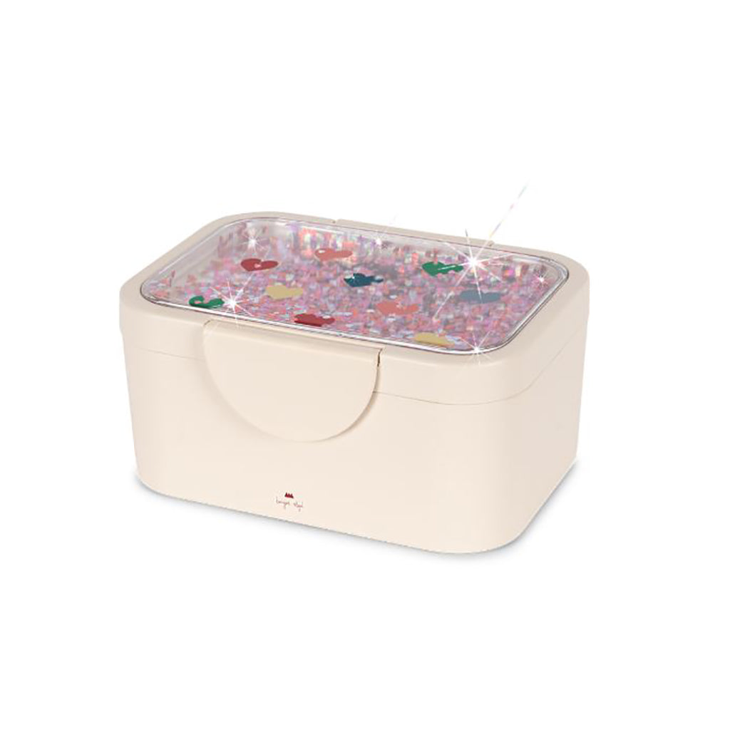 Konges Sløjd Glitter matlåda, Bon coeur coloré