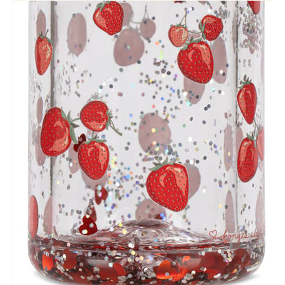 Konges Sløjd Glitter vattenflaska, Fragola
