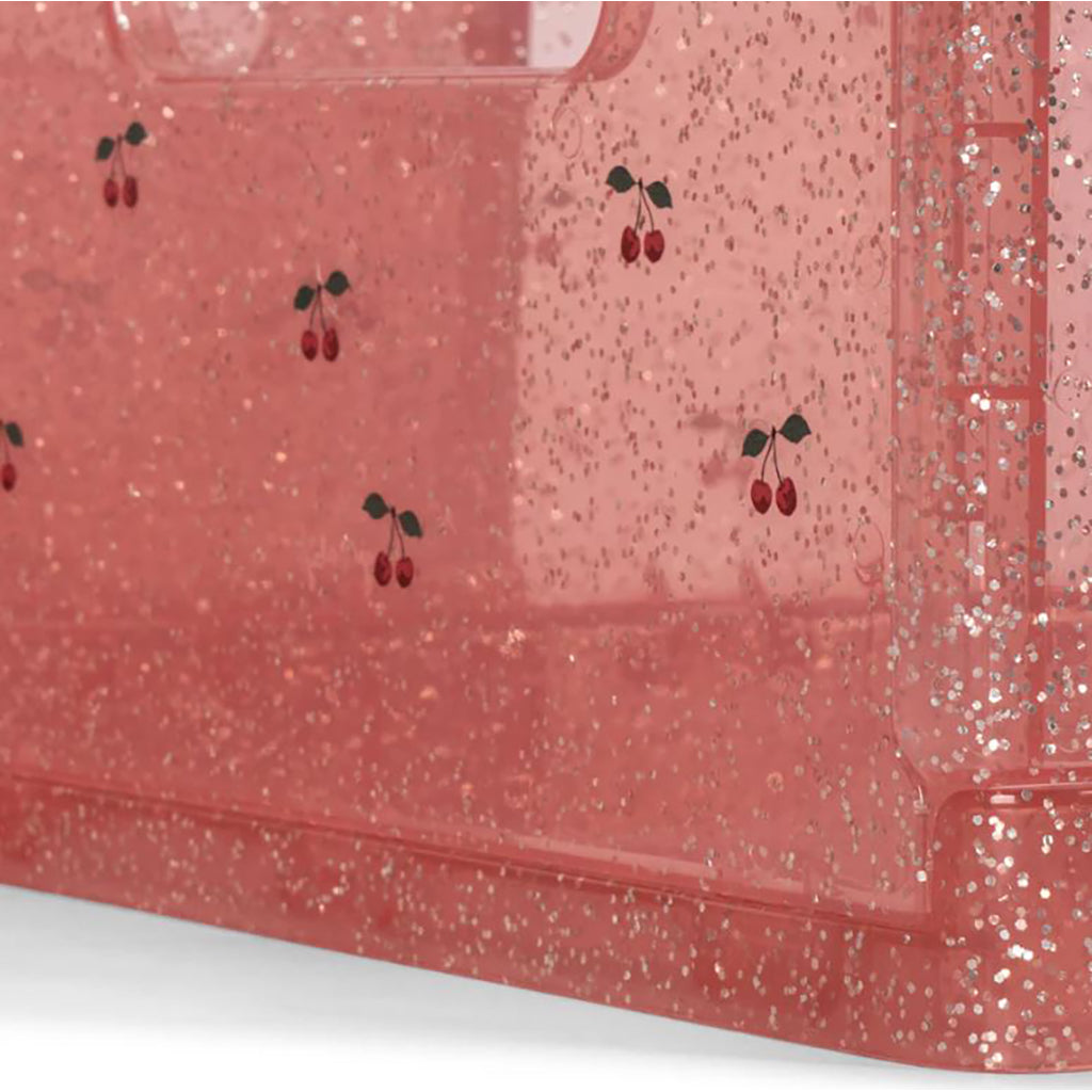 Konges Sløjd Glitter förvaringsaskar 2-pack, Sparkling Blush