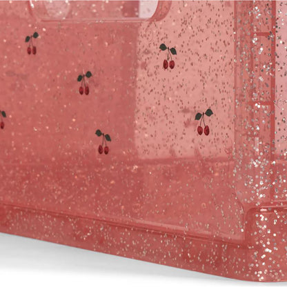 Konges Sløjd Glitter förvaringsaskar 2-pack, Sparkling Blush