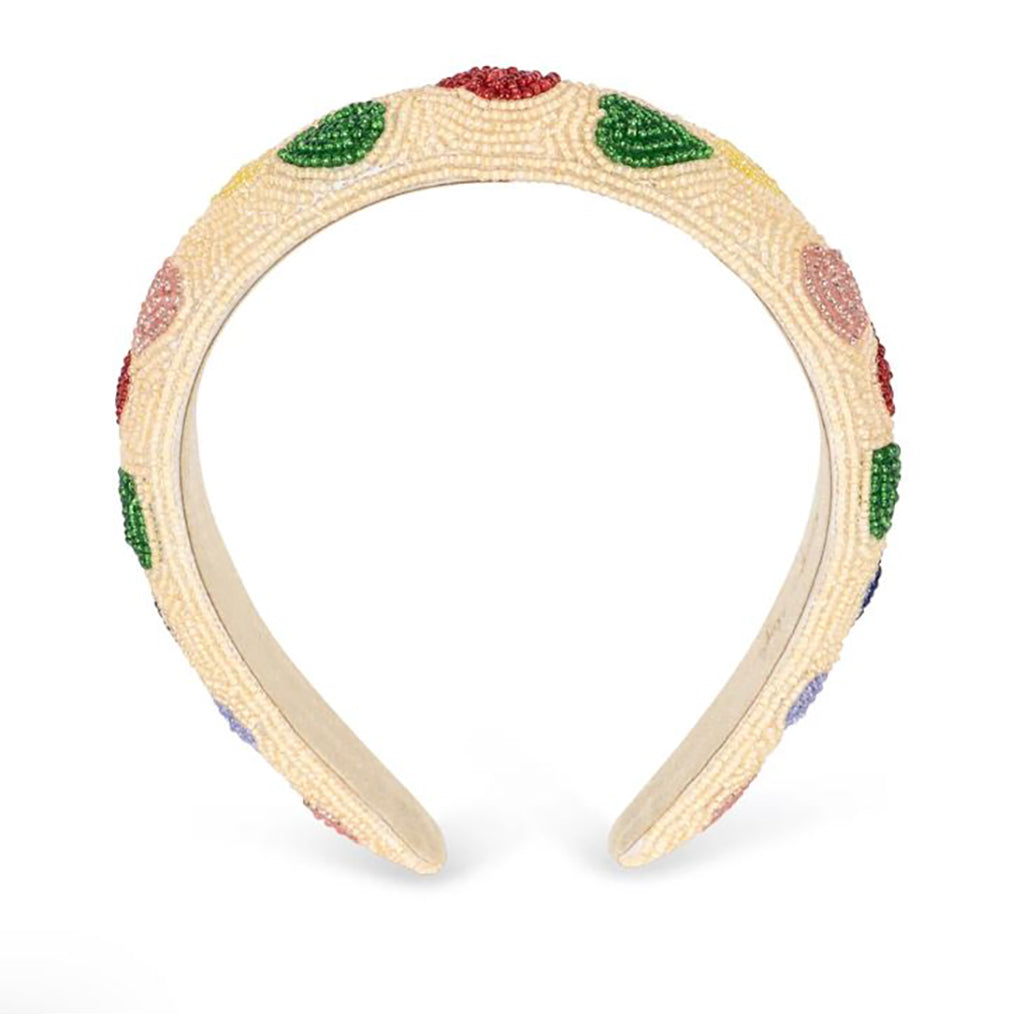 Konges Sløjd hårband med pärlor, Coeur Colore