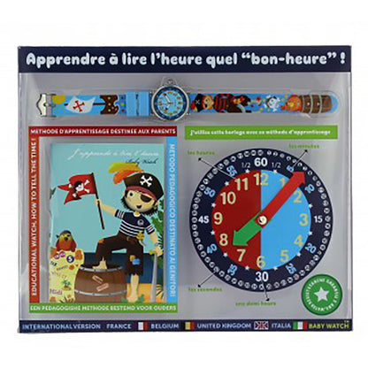 Babywatch barnklocka, Pirat – undervisningsklocka för barn 6–9 år