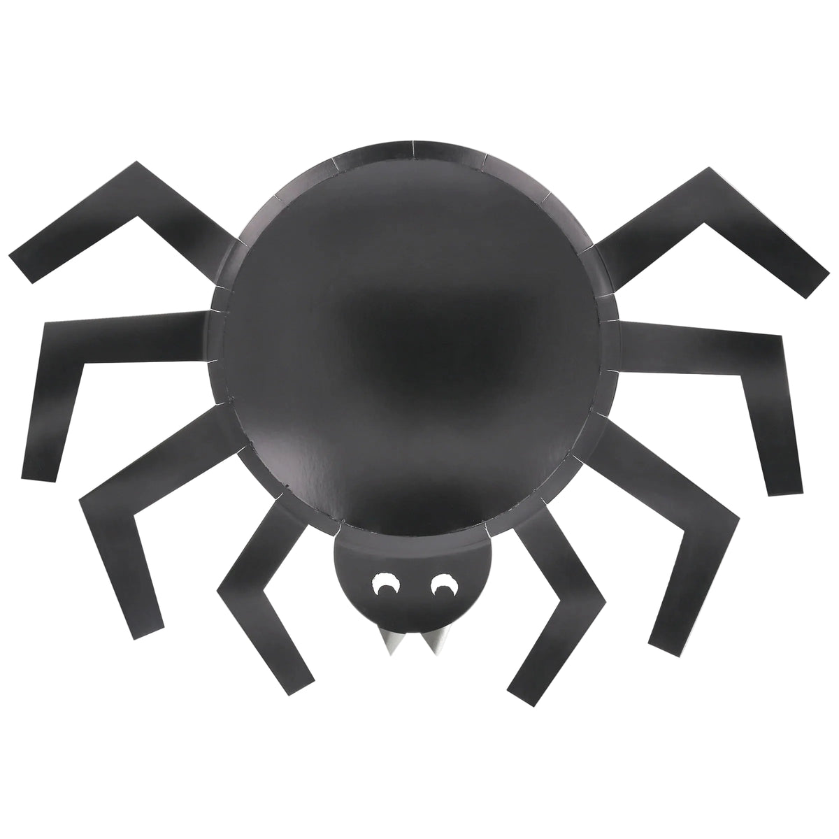 Meri Meri papptallrikar, Halloween, Spider - 8 st.
