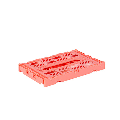 Aykasa Mini vikbar låda, Salmon pink