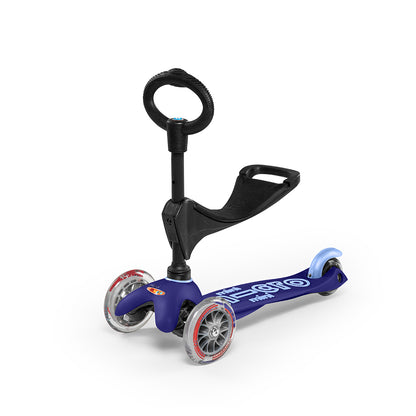 Micro Mini 3-i-1 Deluxe sparkcykel - Blå