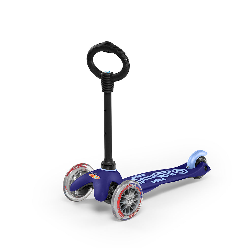 Micro Mini 3-i-1 Deluxe sparkcykel - Blå