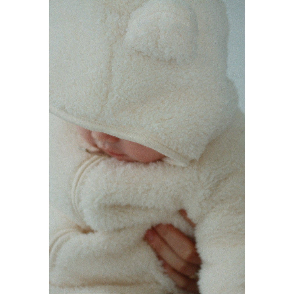 Fanga Fontana Picco heldräkt, Antique white – strl. 1–6 mån.