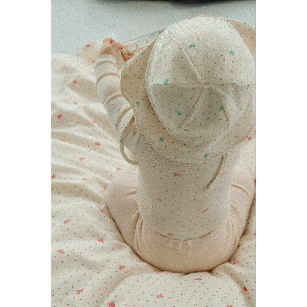 Fanga Fontana Fio solhatt, Lago rosa - stl. 0-9 mån.