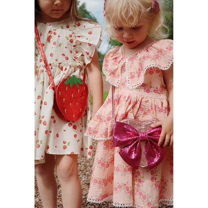 Konges Sløjd Tut Strawberry crossbody-väska för barn