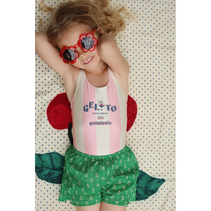 Konges Sløjd junior solglasögon, Flower - Red