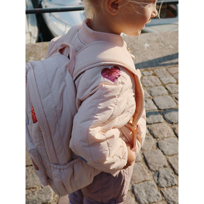 Konges Sløjd Juno Midi ryggsäck med paljettmotiv, Cameo Rose