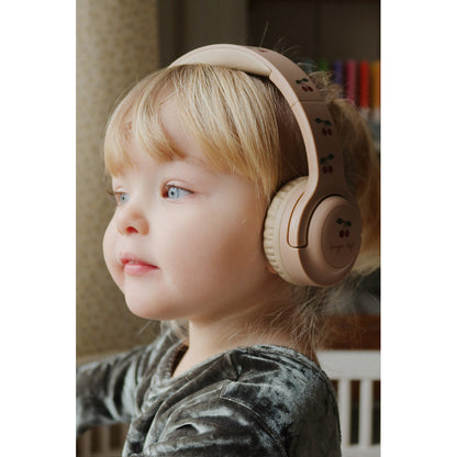 Konges Sløjd trådlösa bluetooth-hörlurar, Cherry blush