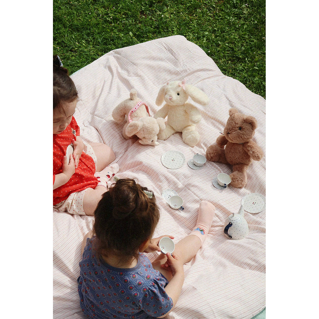 Konges Sløjd Leksaksmat, Te-party - Blue dot