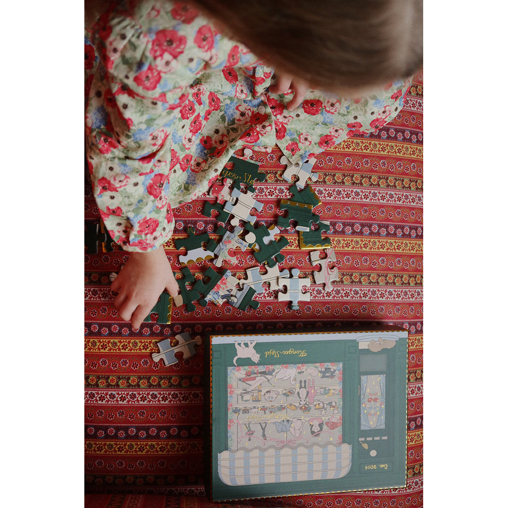 Konges Sløjd pussel, leksaksaffär - 100 bitar